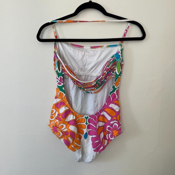 Trina Turk One Piece Bathing Suit - Size 6(Medium) - Picture 6 of 8